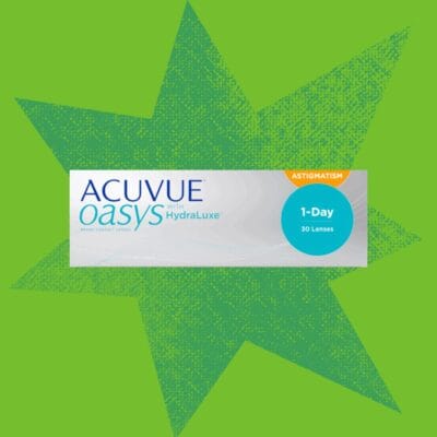 Acuvue Oasys 1 Day Astigmatismo Acuvue Oasys 1-Day para Astigmatismo