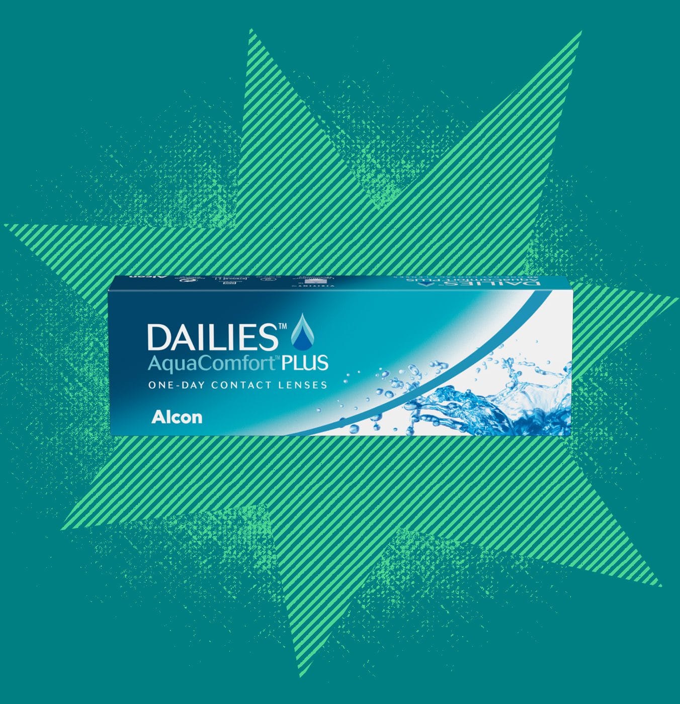 Dailies AquaComfort Plus para Miopía e Hipermetropía