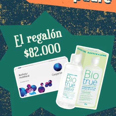 Promo_03 lentes de contacto multifocales premium con BioTrue 300ml de regalo